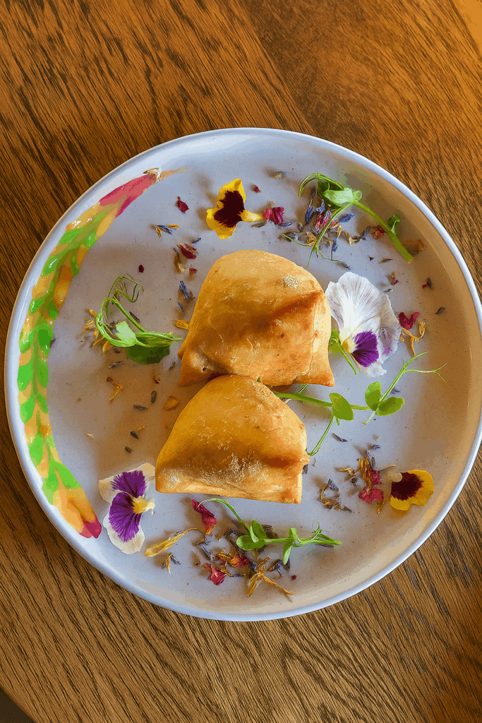 Samosa Vegetariano o di carne